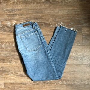 Articles of Society Distressed Ankle Straight Jean